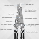18-in-1 Heavy-Duty Multifunctional Foldable Hand Tool - All-in-One Wire Stripper