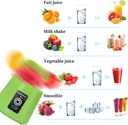 Portable and Rechargeable juicer Blender green