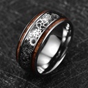 TUNGSTORY 10mm Steampunk Gear Wheel Tungsten Ring 