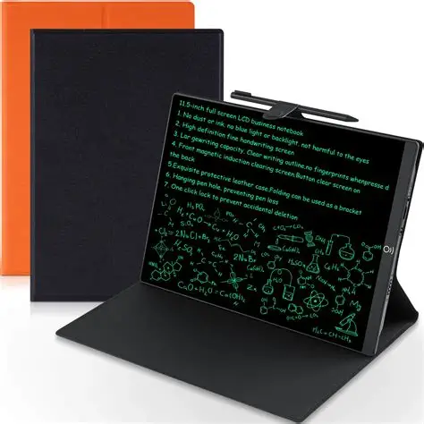  11.5 Inch LCD Note Book & Writing Tablet with Leather Case