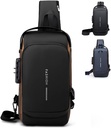 PEAGLOB Travel Sling Bag Waterproof Crossbody Bag 