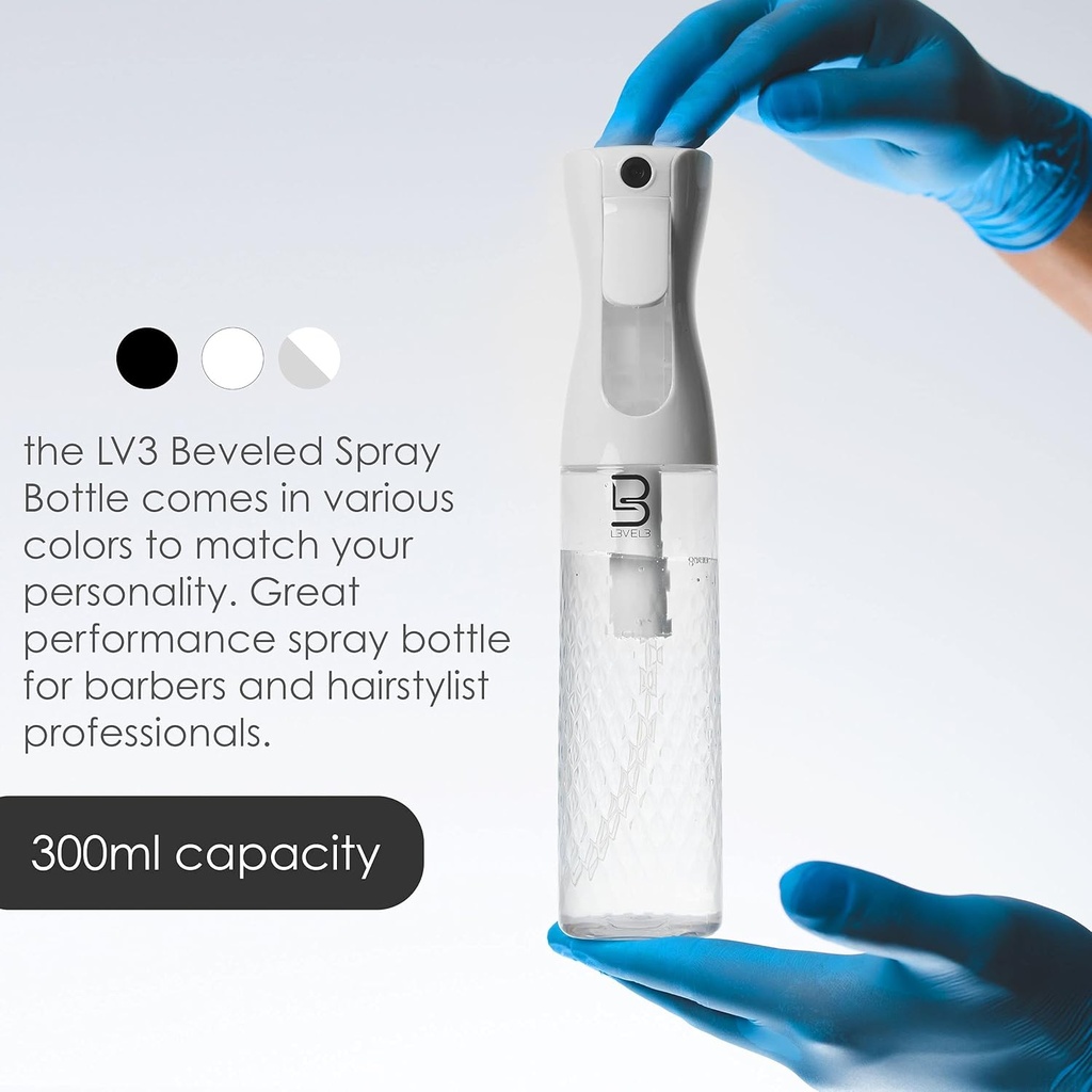 Level 3 Beveled Spray Bottle 300ML (copy)