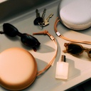 BANG & OLUFSEN BEOSOUND A1 2ND GENERATION PORTABLE SPEAKERS, pink