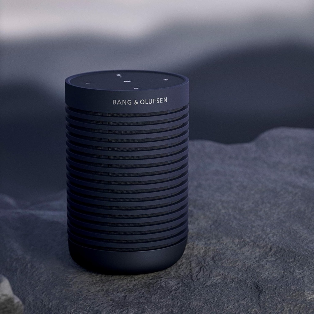 BANG & OLUFSEN BEOSOUND EXPLORE PORTABLE OUTDOOR SPEAKER DUSTPROOF AND WATERPROOF, NAVY