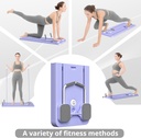 8 IN 1 MULTIFUNCTIONAL PILATES BOARD PURPLE