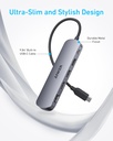 Anker USB C Hub, 5-in-1 USB Hub 