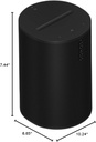SONOS Era 100 PORTABLE Alexa Enabled Waterproof Smart SPEAKER, BLACK 