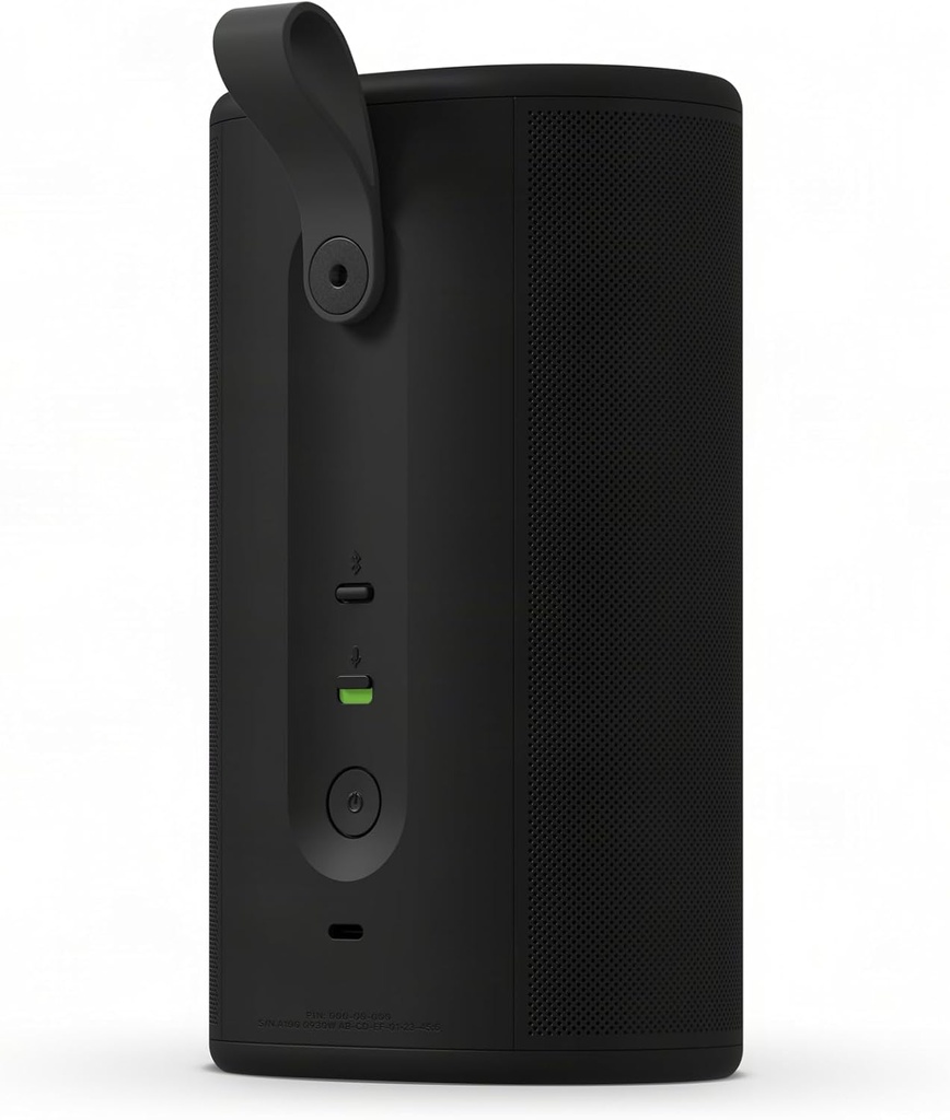 SONOS ROAM 2 PORTABLE WATERPROOF SPEAKER, Black