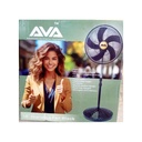 AVA 18" STANDING FAN BLACK  