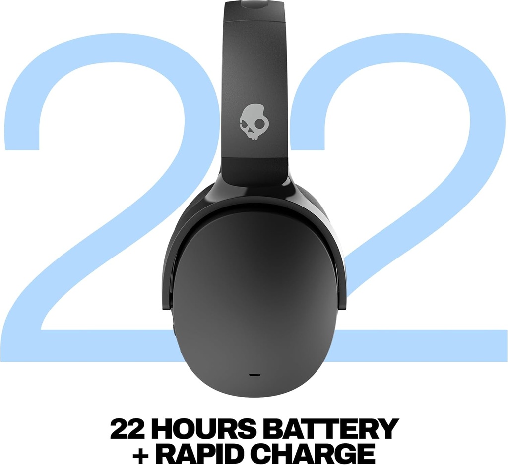 Skullcandy Hesh ANC Wireless Over-Ear Bluetooth Headphones, 