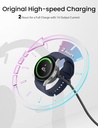 Sinoacc Charger for Samsung Galaxy Watch 7/6/6 Classic/5/5 Pro/4/4 Classic/3/Active 2/Active 1/Ultra/Fe Galaxy Watch Charger