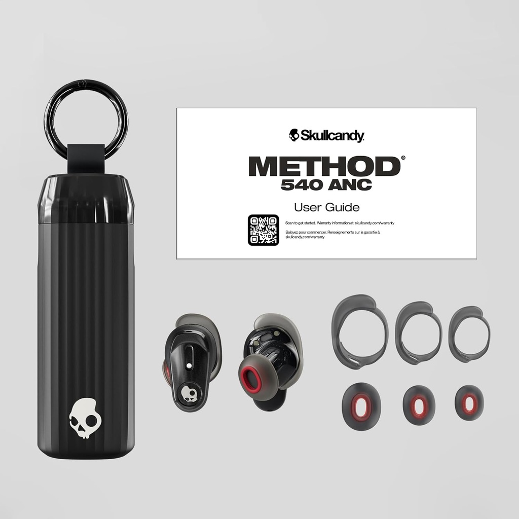 Skullcandy Method 540 ANC Wireless Earbuds, Sound by Bose