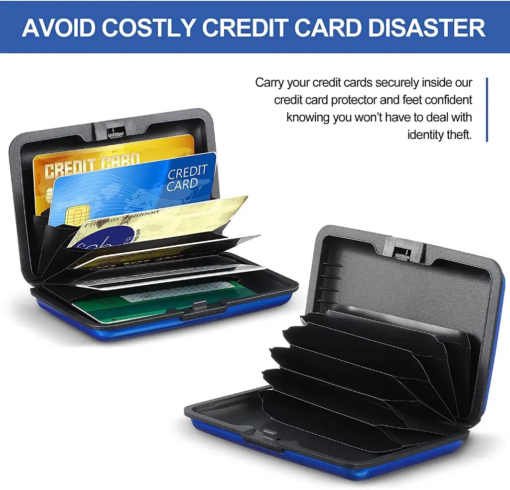 ROAM AND REPEAT RFID BLOCKING ALUMINUM WALLET