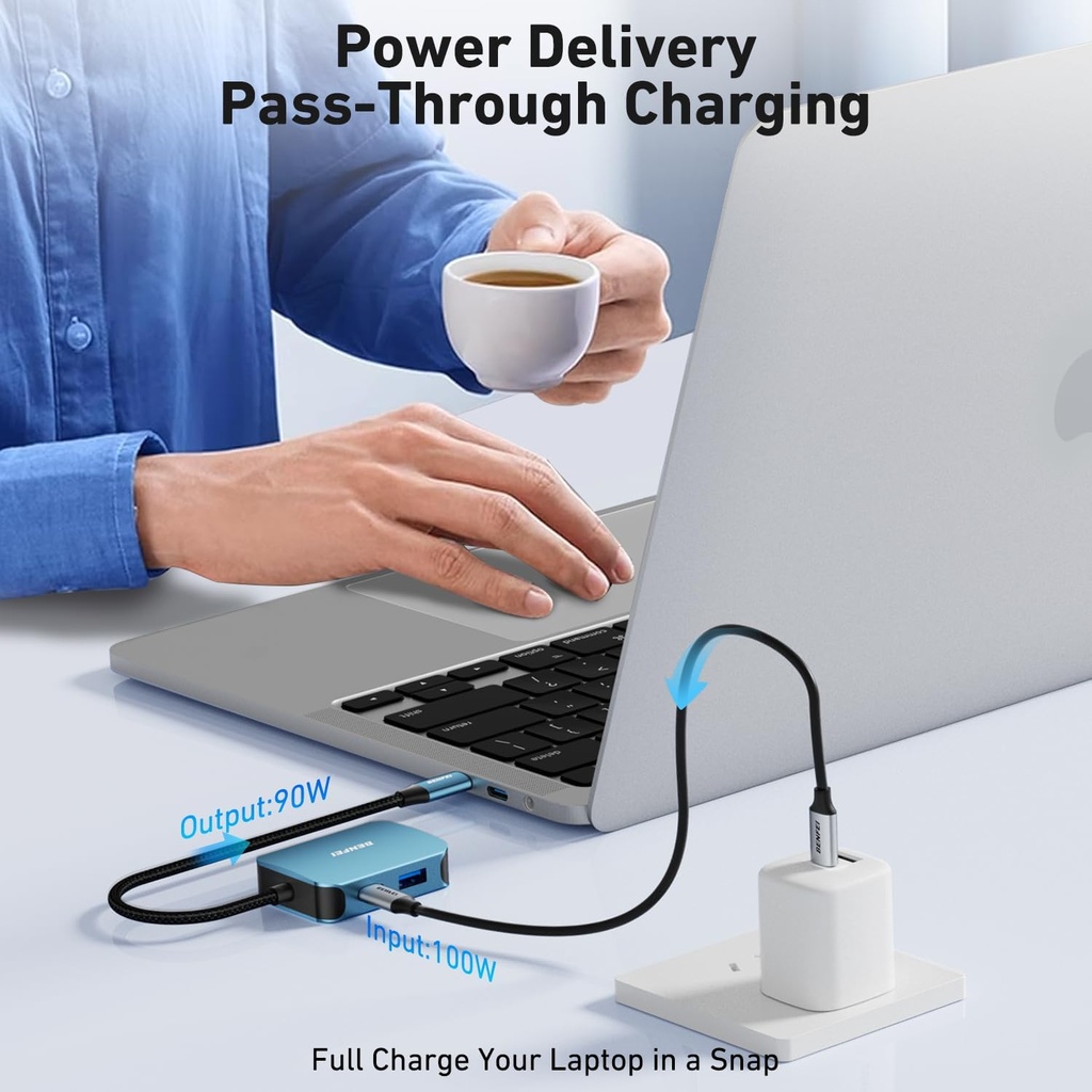 BENFEI USB C HUB 4-in-1