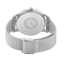 Giorgio Milano round stainless steel case with White dial Black LEATHER band 