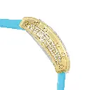Giorgio Milano IP Gold case with Stone Bezel REGINA 242SG1626