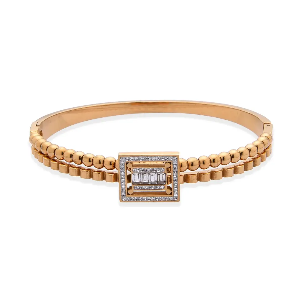 GIORGIO MILANO WOMEN STEEL GOLD BRACELETS W4154SG (copy)