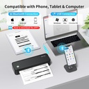 GLORYANG INKLESS PORTABLE PRINTER WITH CARRY CASE