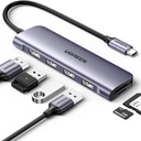 UGREEN Revodok USB C Hub 6 in 1 USB C Dongle 4K HDMI,