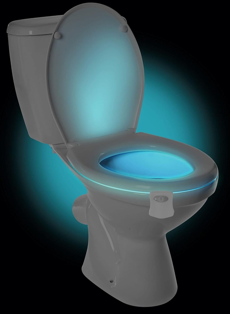 TOTAL VISION MOTION-ACTIVATED TOILET BOWL NIGHTLIGHT