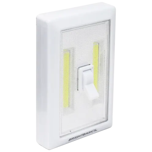 Bright Basics Wireless Dual LED Light Switch 2PACK