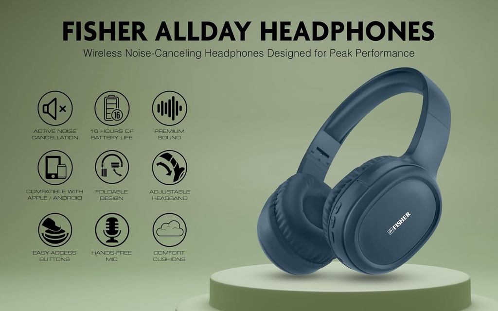 iHome TX-21 Wireless Over-Ear Headphones
