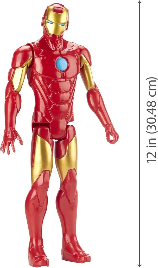 Marvel Avengers Titan Hero Series Blast Gear Iron Man Action Figure