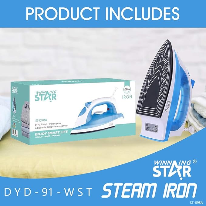 Winning Star Steam Iron 2000W-2300W