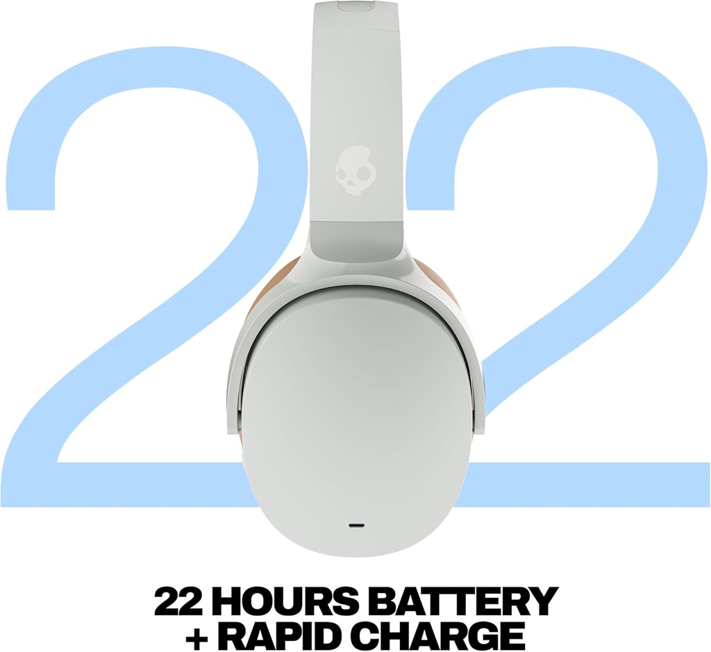 Skullcandy Hesh ANC Wireless Over-Ear Bluetooth Headphones Mod White