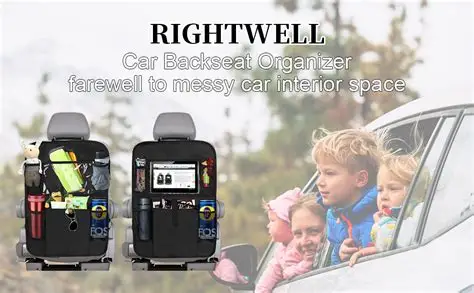 Accessories car backseat organizer