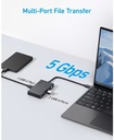 Anker USB C Hub, 5-in-1 USBC to HDMI Splitter with 4K Display