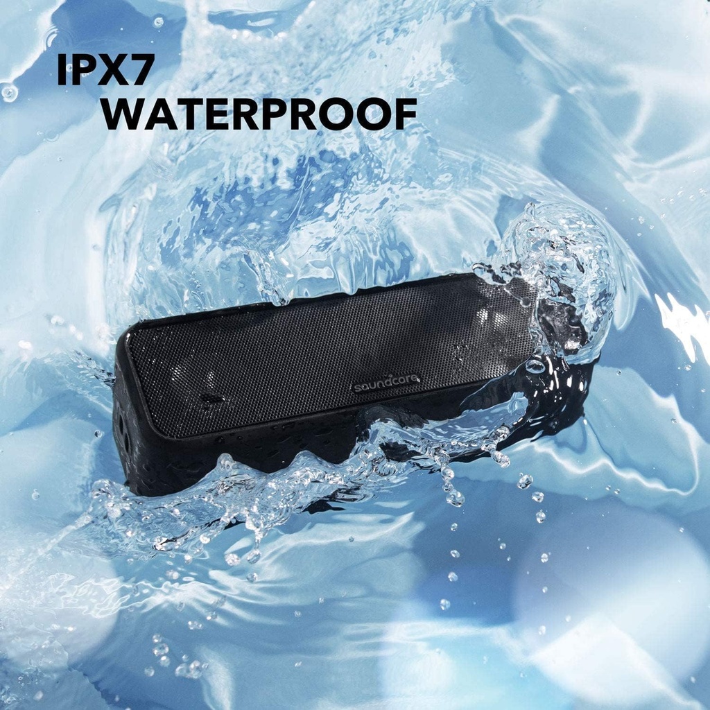 SOUNDCORE by Anker 3 Portable Speakers Waterproof IPX7