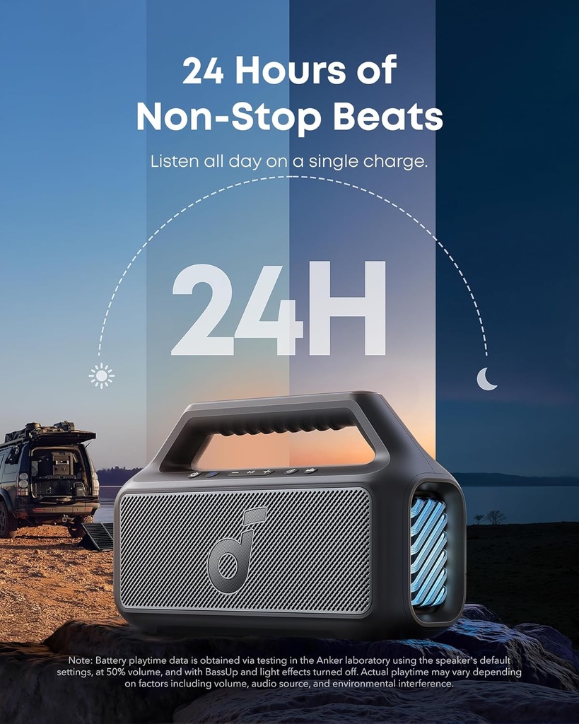 SOUNDCORE by Anker Boom 2 Outdoor Speakers 80w Subwoofer