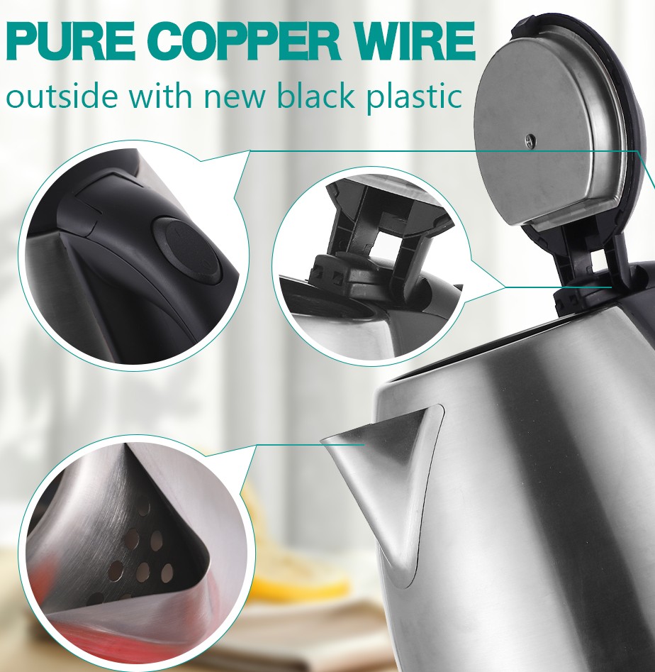 WINNING STAR ST -6046 Cordless Electric Kettle 1.8L
