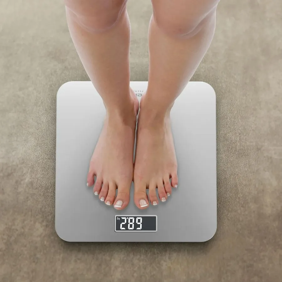 Tefal Premiss Bathroom Scale GREY PP1801VD 