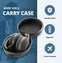 SENTRY ACTIVE NOISE CANCELLATION HEADPHONES BLACK