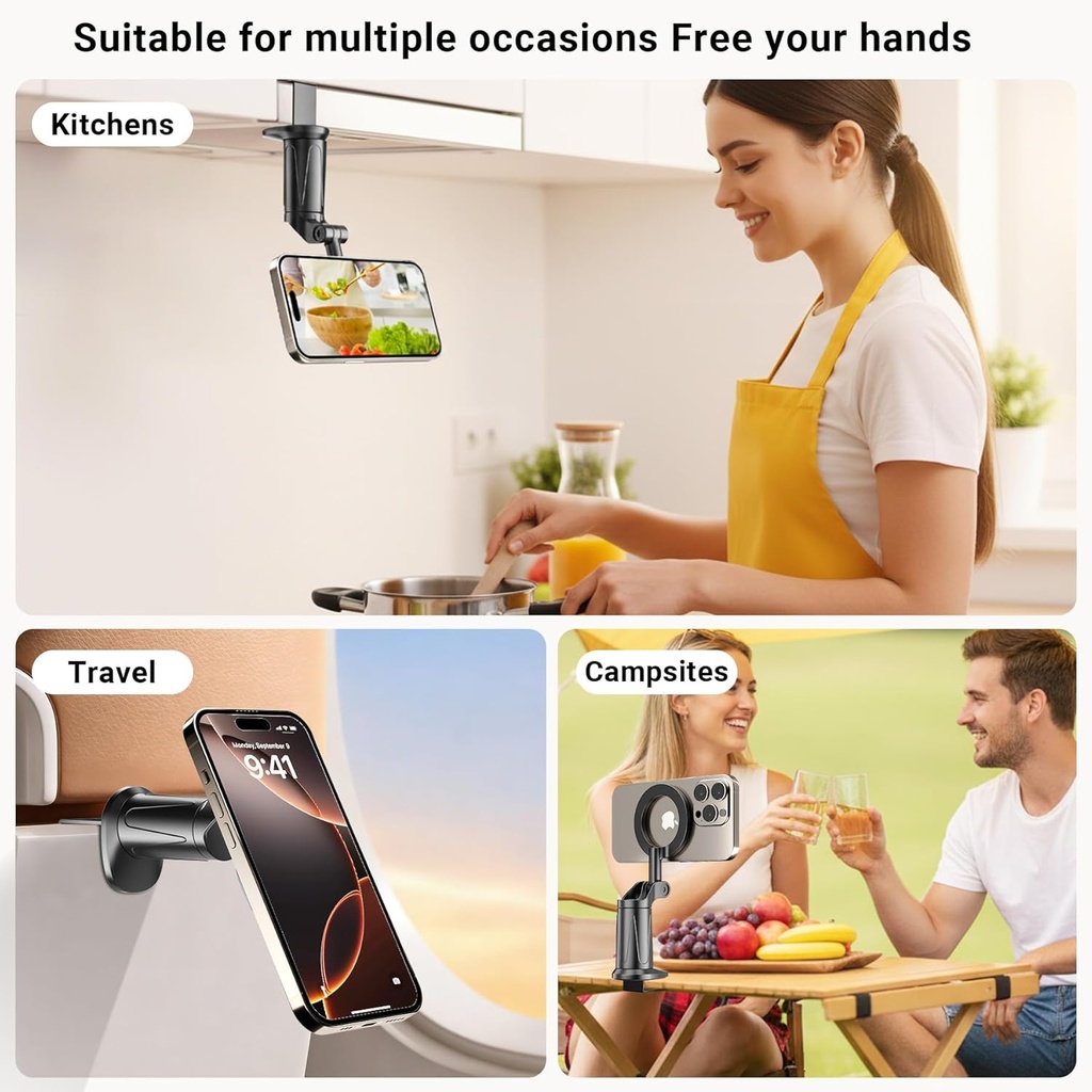 PRESS PLAY Universal edge grip phone mount