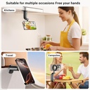 PRESS PLAY Universal edge grip phone mount
