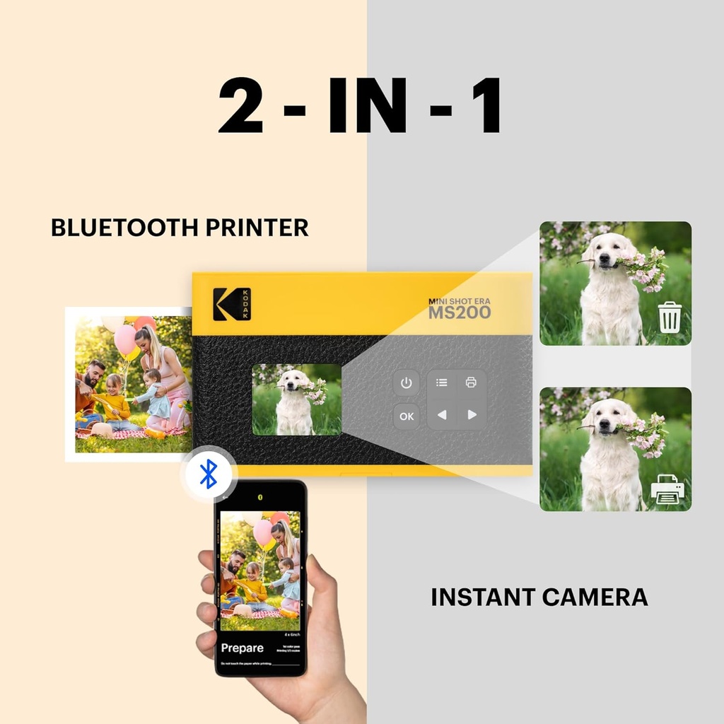 KODAK Instant Digital Camera & Photo Printer, 60 Sheets