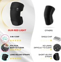 Everlast knee red light infrared therapy brace