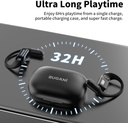 BUGANI B10 OPEN EAR EARBUDS HEADPHONES , BLACK
