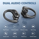 BX30 Sajawass True Wireless Earbuds for Sport waterproof , Black