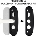 Apple Airpods Max Headphones Silicone Ear Case Cover, Anti-Scratch Ear Pad Case Cover / Ear Cups Cover / Headband Cover Black 