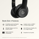 Beats Solo 4 Wireless Bluetooth On-Ear Headphones , Matte Black 