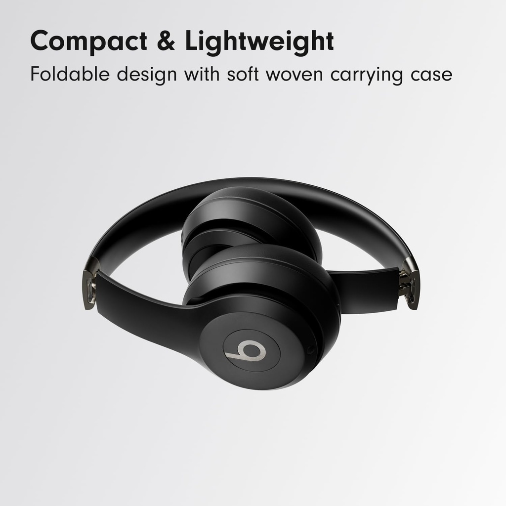 Beats Solo 4 Wireless Bluetooth On-Ear Headphones , Matte Black 