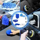 27pcs Car Wash Detail Kit, Car Wash Detail Brush Set, Car Wash Detail Drill Brush Set, Detail Brush, Car Wash Kit, Car Wash Accessories, Car Cleaning Tool Kit for Interior, Exterior And Wheels - Without Power TOOL BOX