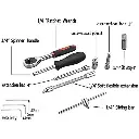 46 Piece Tool Set for Cars 