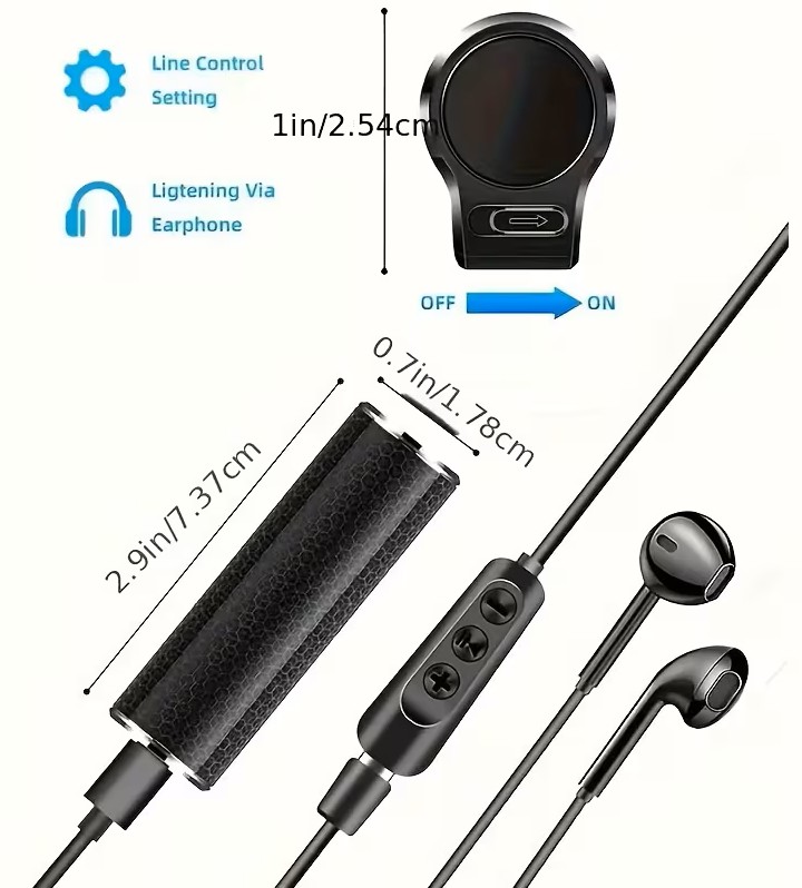 AFFETUNI Digital Voice Recorder with AI