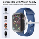 AMASUKI Apple Watch Charger USB Magnetic Wireless Fast iWatch Charger Portable Compatible with iWatch Ultra/Series