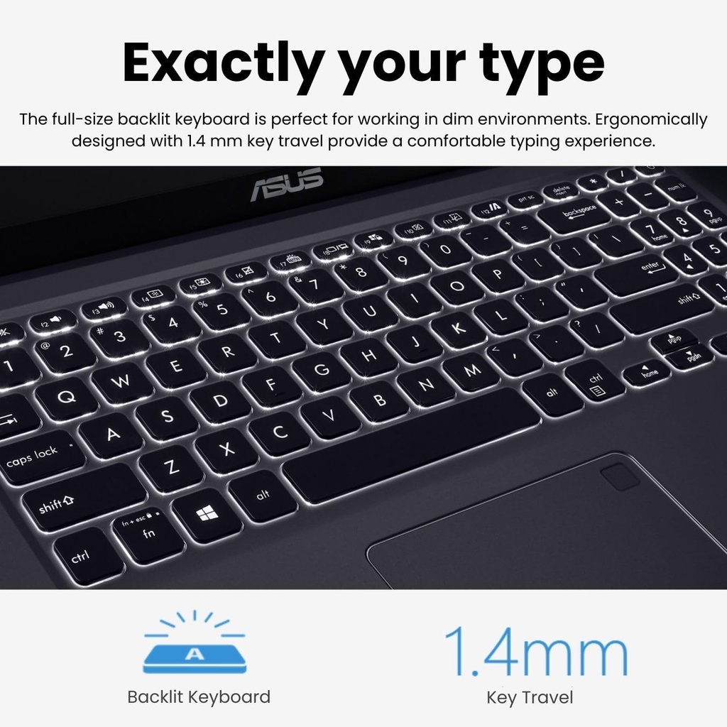 Asus Vivobook 15.6" FHD Touchscreen Notebook Laptop , Intel Core 5 Processor, 12GB Memory, 512GB SSD F1504V